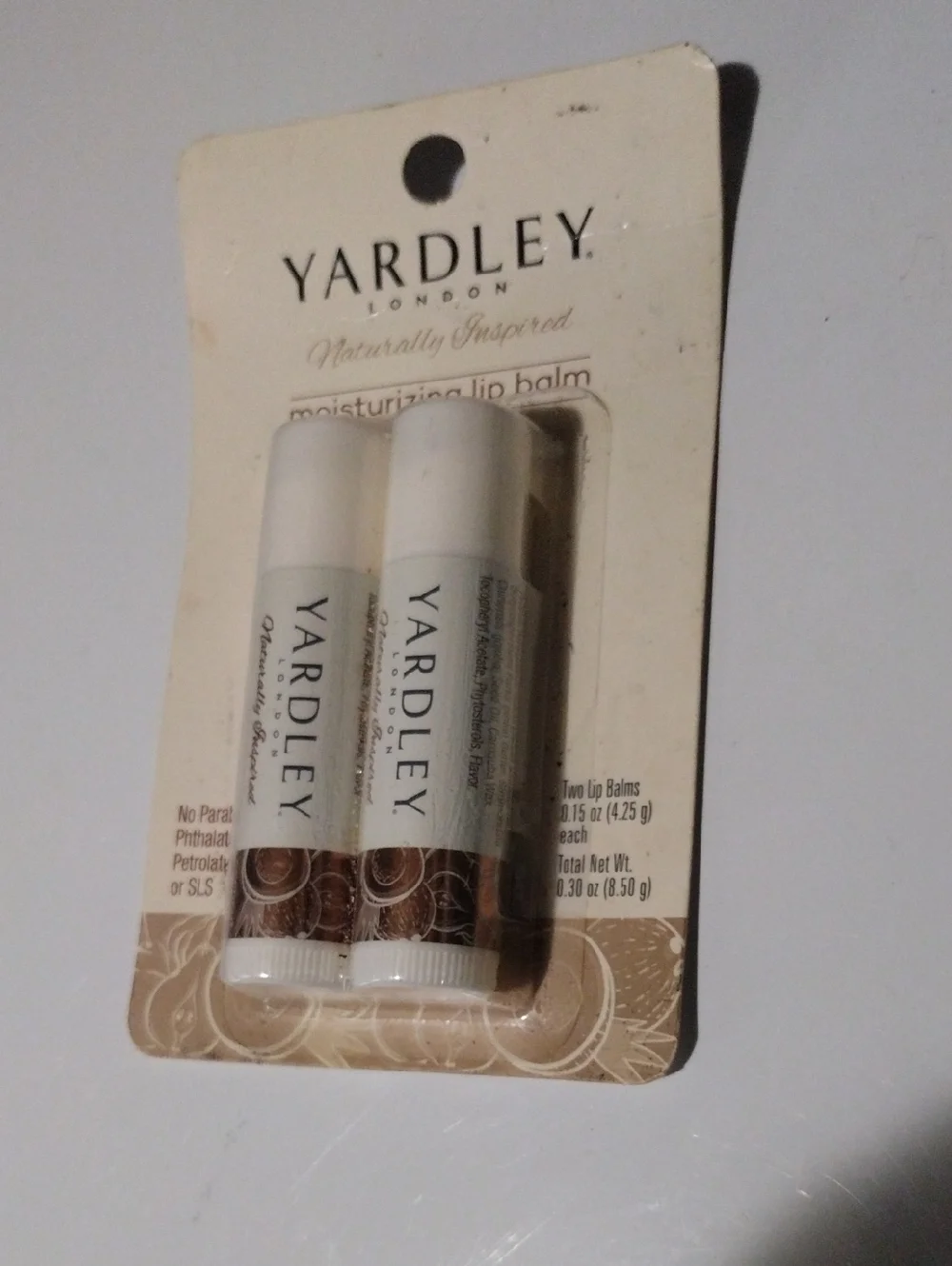Yardley London Coconut Pear Moisturizing Lip Balm Duo - Cream